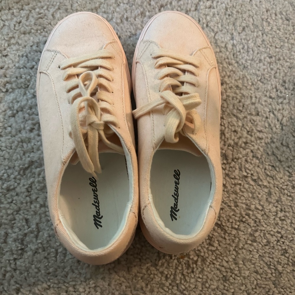 Madewell pink sneakers 7